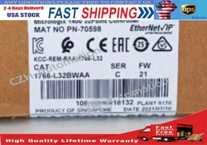 NEW Sealed AB 1766-L32BWAA SER C MicroLogix 1400 32 Point Controller - Picture 1 of 1