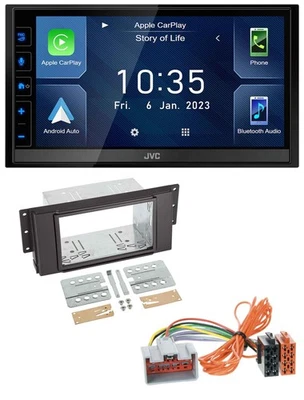 JVC DAB Bluetooth MP3 USB 2DIN Autoradio für Land Rover Free Lander 11-12 - Bild 1 von 4