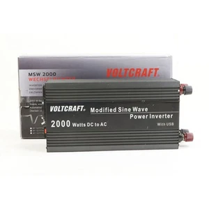Voltcraft MSW 2000-24-G Onduleur Convertisseur Onde Sinusoïdale + Défaut (275706 - Afbeelding 1 van 7