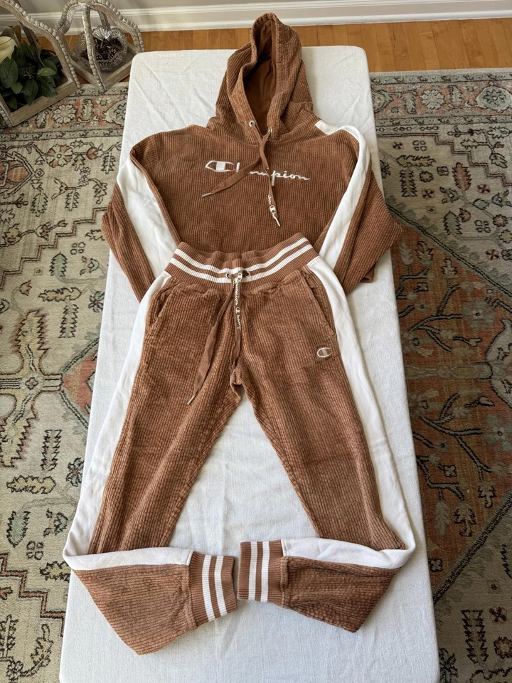 Champion Women's Reverse Weave Corduroy Tracksuit  - Image 1 of 4