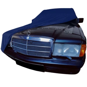 Indoor car cover fits Mercedes-Benz 190 (W201) bespoke Le Mans Blue cover Wit... - Picture 1 of 11