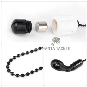 NUEVO 1 2 3x Wychwood Neopreno Carpa Mar Lucio Alimentador Lucio Bandas de Caña de Fósforo - Imagen 1 de 2