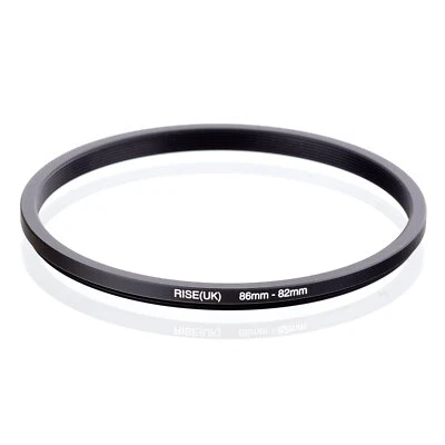 RISE(UK) 86-82mm 86mm -82mm 86mm to 82mm matel Step Down Ring Filter Adapter - Image 1 of 3