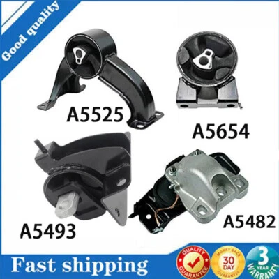 4 piezas de montaje de motor para Dodge Grand Caravan 2008-2010 4,0 L A5482 A5493 A5525 A5654 Foto 1 de 2
