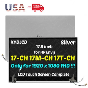 17.3in for HP Envy 17-CH0010CA 17-CH0011NR LCD Touch Screen Assembly Silver FHD - Picture 1 of 6