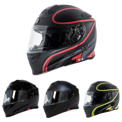 TORC T-28B Modular Bluetooth Motorcycle Helmet T28B - Image 1 of 4