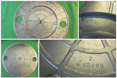 VINTAGE PIONEER PL-600 METAL Turntable Platter Only Part # PNR-1025 - Image 1 of 4