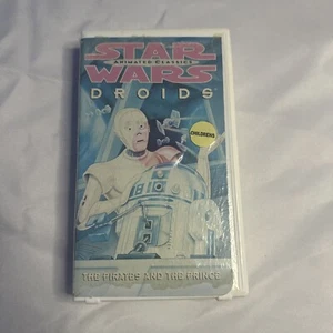 STAR WARS "Droids; Pirates & the Prince" (1985) VHS Animated Cartoon Sci-Fi - Picture 1 of 4
