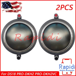 2PCS 2.93" Replace For DS18 PRO-DKH2 PRO-DKH2VC Driver Titanium Diaphragm 8Ohms - Picture 1 of 3