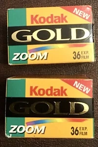Kodak MAX ZOOM 800 Color Film 2 Boxes 36 Exp. 35mm Exp. 12/2000 - NEW SEALED - Picture 1 of 6