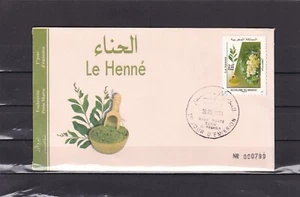 Morocco FDC plant henne 2011 - Picture 1 of 1