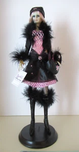 Schwarzes Kleid Puppe Addie Goth Entenhaus Erbstück - Bild 1 von 9