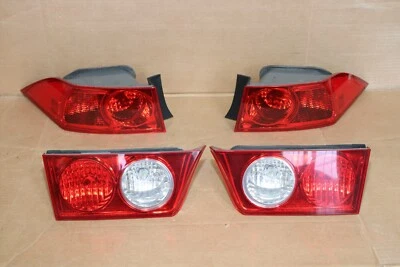 Juego de montaje de luces traseras interiores y exteriores Acura TSX 2004 2005 Foto 1 de 4