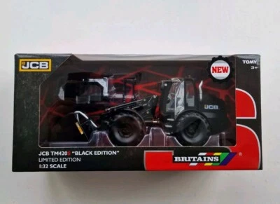 BRITAINS JCB TM420S LOADER 1/32 SCALE - BLACK LIMITED EDITION - Image 1 of 2