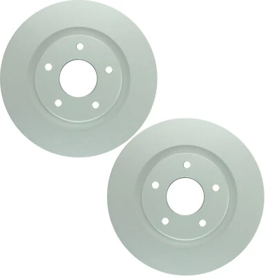 Bosch QuietCast Juego de 2 rotores de disco de freno delanteros para Dodge Jeep Mitsubishi Chrysler Foto 1 de 2