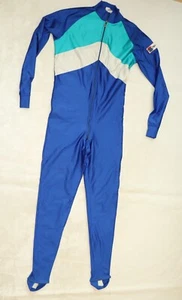 SPORTFUL BIATHLON NYLON 80er SKI SPRINTANZUG SHINY CYCLING RODEL GR 46/ S - Bild 1 von 7