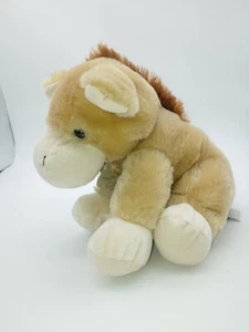 Histoire d’Ours Paris 1985 Cheval Beige "Beige Horse" 11" Quality Foal Plush. - Picture 1 of 12