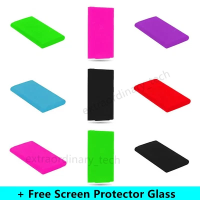 Silicone Soft Skin Case Cover for Apple iPod Nano 7th & 8th Generation - 7Colors - Image 1 of 4