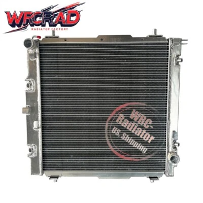 Aluminum Radiator w/ Oil Cooler for Mercedes-Benz W463 G500 G550 G55 AMG 2-Rows - Image 1 of 4