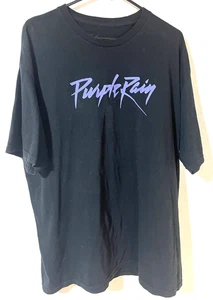 PRINCE PURPLE RAIN Konzert Heavy Metal Band Tour T-Shirt Herren XXL Rundhals - Bild 1 von 4