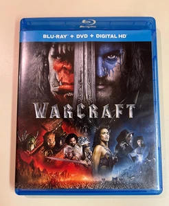 Warcraft Blu-ray + DVD, 2016 Fantasy Video Game Series Movie, Azeroth, Bonus - Picture 1 of 3