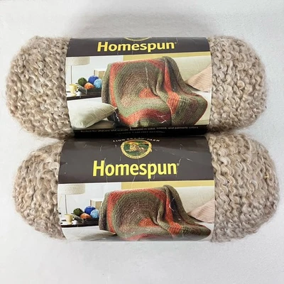 Lot of 2 Homespun Yarn Rococo 6 oz Skeins – Bulky Soft Textured Acrylic - Image 1 of 4