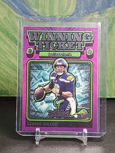 2021 Panini Contenders - Winning Ticket Russell Wilson #WT-RWI - Picture 1 of 2
