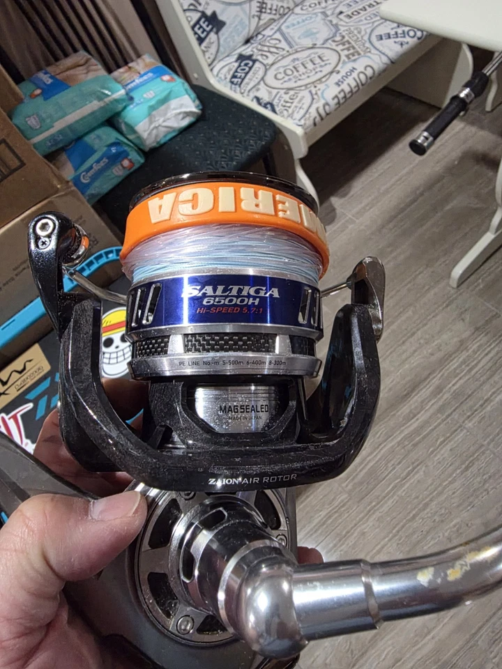 DAIWA  Saltiga 6500H SPINNING REEL - Image 1 of 3