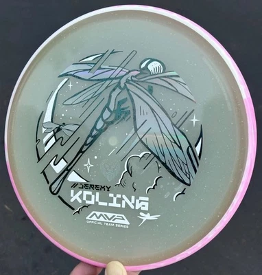 MVP Axiom Particle Eclipse Glow Tempo RARE Pink Swirly Rim Koling SE Disc Golf - Image 1 of 4