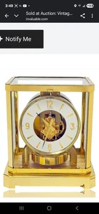 LeCoultre 60er Jahre Atmos Uhr -528-8 - 15 Jewel Classic Messing #256xxx funktioniert TOP - Bild 1 von 23