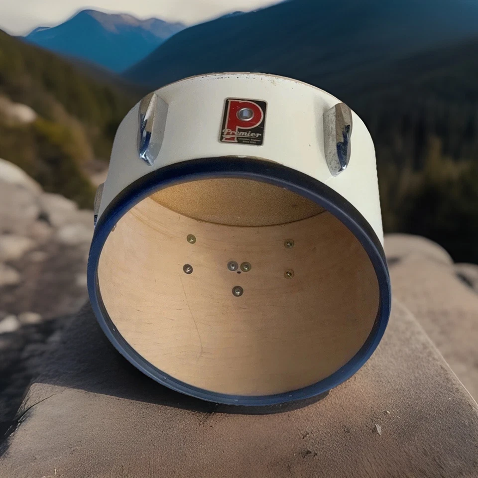 De colección Premier 12 pulgadas Marching Tenor Tom cuerpo de batería solo batería percusión Foto 1 de 4