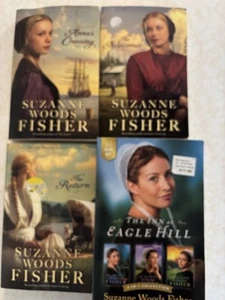 Lot Of 4 Suzanne Woods Fisher Amish Paperback Books-An Amish Beginning - Imagen 1 de 1