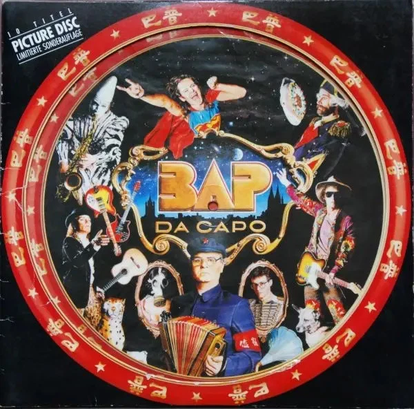 PICTURE DISC Bap Da Capo PICTURE DISC, DIE CUT SLEEVE + POSTER NEAR MINT - Bild 1 von 1