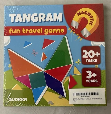 Quokka Tangram Fun Travel Game Magnetic - Image 1 of 2