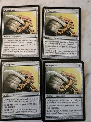 2005 Saviors of Kamigawa O-Naginata 4x Playset - Image 1 of 2