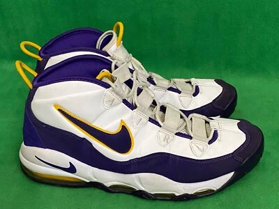 Nike Air Max Uptempo LA Lakers 311090-103 Men's Basketball Shoes Size 13. - Image 1 of 4