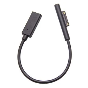 USB Type C DC Magnetic Plug Charging Cable For Microsoft Surface Pro 4 5 6 Go A - Photo 1 sur 10