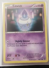 2016 Litwick - 48/114 - Steam Siege - XY - Common - Pokémon TCG Card - NM