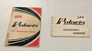 VINTAGE Polaris 1975 TX Snowmobile MODIFICATION Manual/SERVICEMAN HANDBOOK  RARE - Imagen 1 de 9