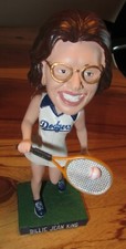 Billie Jean King Bobblehead - Los Angeles Dodgers - 9.21.2019 - Exclusive
