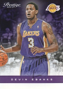 2012-13 Prestige Basketball #42 Devin Ebanks