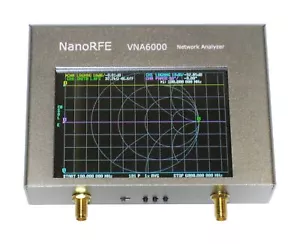 New NanoRFE VNA6000-A NanoVNA V3 6GHz Vector Network Analyzer 95dB Dynamic - Bild 1 von 4