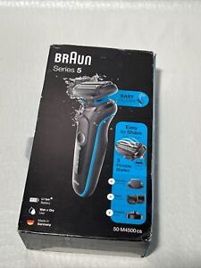 Braun Series 5 Rechargeable Shaver and Extra attachments M4500cs