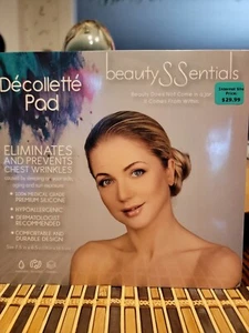 Almohadilla de escote de silicona BeautyS producto antienvejecimiento para el pecho 2 piezas - Imagen 1 de 4