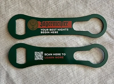 Two Jagermeister Metal Bartender Speed Bottle Opener Key Wrench *BRAND NEW* - Image 1 of 2