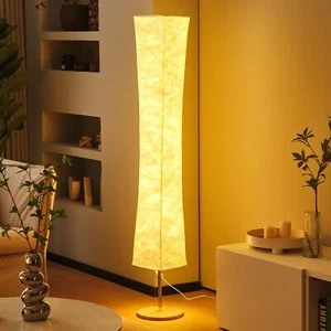 Soft Light Floor Lamp, 60 inch Simple Design Morden 3 Color Lighting Remote C... - Picture 1 of 8