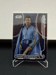 Inserto Lando Calrissian 2024 Topps cromado Star Wars Rebel Alliance #RA-5 - Imagen 1 de 2