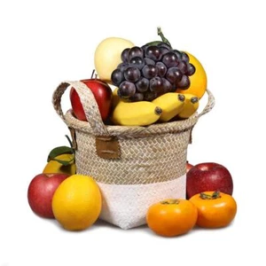 Seagrass Belly Basket for Storage Laundry Picnic Plant Pot Cover and Grocery ... - Picture 1 of 7