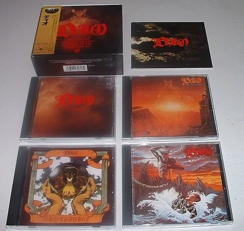 DIO 1991 JAPAN CD LTD EDITION Great Box Set Last in Line Sacred Heart Live Track - Image 1 of 2