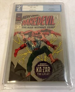 Daredevil #24  PGX  8.5  Ka-Zar & Zabu  appearance  Marvel  Silver Age  1967 - Picture 1 of 9